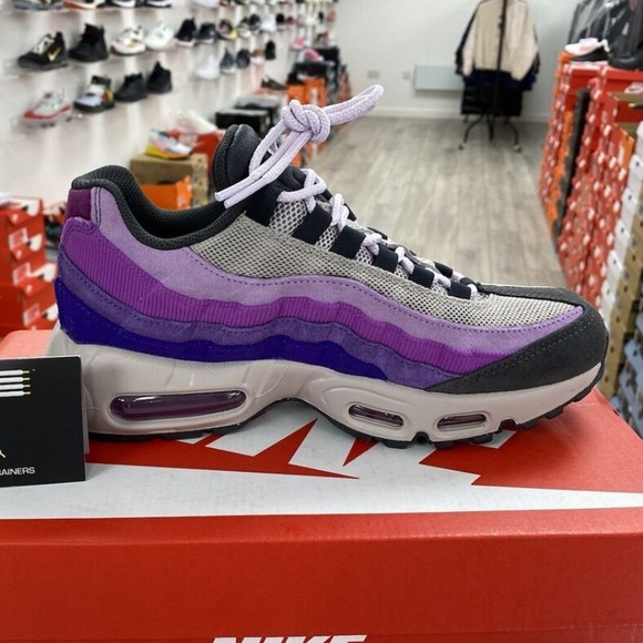 NIKE Air Max 95 Viotech Anthracite Safari Suede Women's 9 - Picture 12 of 12